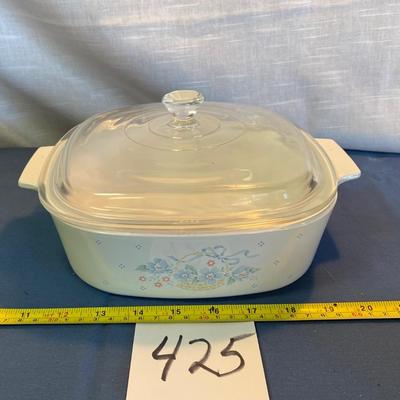 Corning ware Country Cornflower Casserole Dish