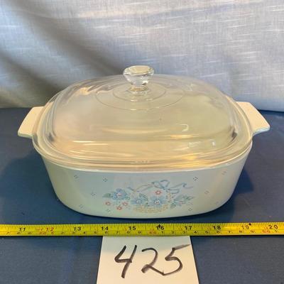 Corning ware Country Cornflower Casserole Dish