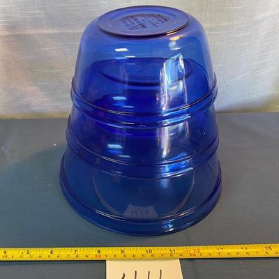 Anchor Hocking Blue Mixing Bowl Set