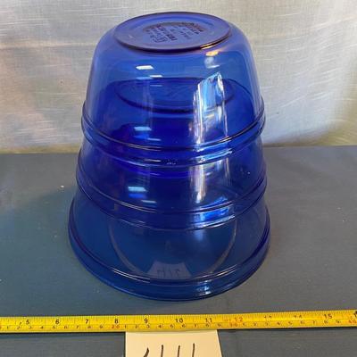 Anchor Hocking Blue Mixing Bowl Set