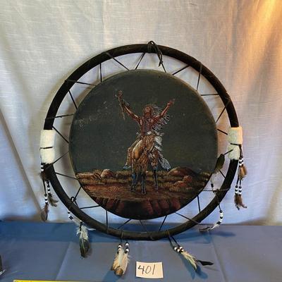 Large Native American Dream Catcher