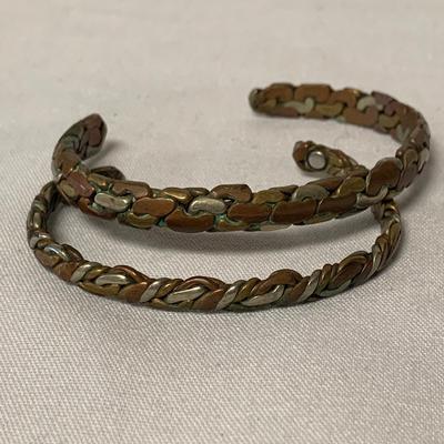 Gold, Silver, & Copper Necklaces & Cuff Bracelets, incl. 925 (ST-HS)