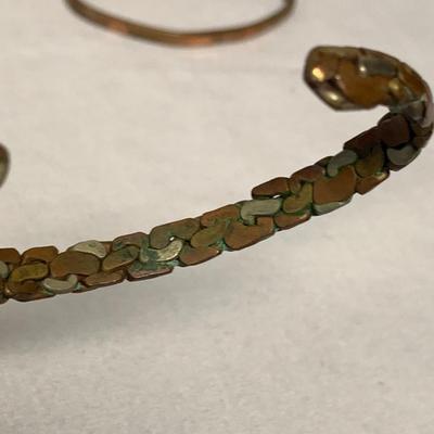 Gold, Silver, & Copper Necklaces & Cuff Bracelets, incl. 925 (ST-HS)