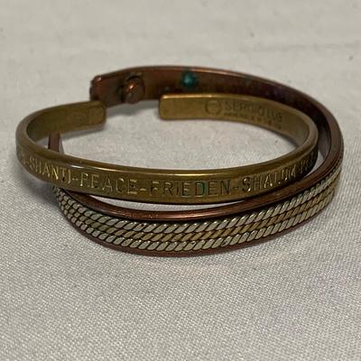 Gold, Silver, & Copper Necklaces & Cuff Bracelets, incl. 925 (ST-HS)