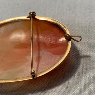 14K Cameo Earrings & Pendant Set (ST-HS)
