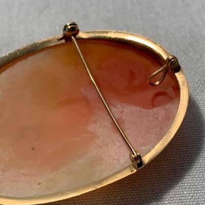 14K Cameo Earrings & Pendant Set (ST-HS)
