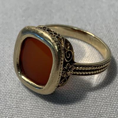 14K Carnelian Ring (ST-HS)