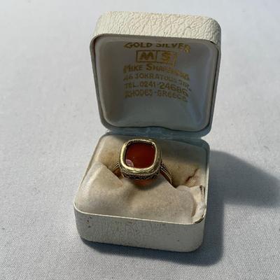 14K Carnelian Ring (ST-HS)