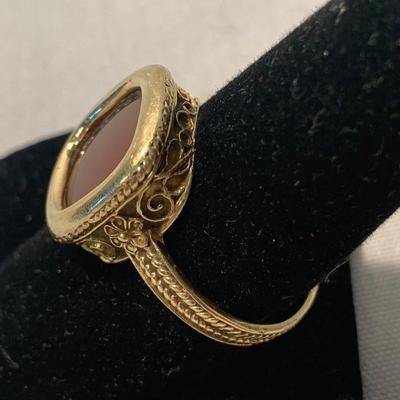 14K Carnelian Ring (ST-HS)