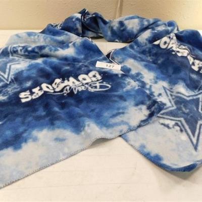 6337/127 Dallas Cowboys Wide Fleece Scarf