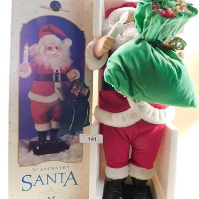 6337/141 Holiday Classics Animated Santa Clause 29"