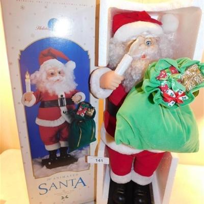 6337/141 Holiday Classics Animated Santa Clause 29"