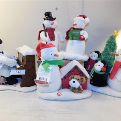 6337/148 Large Lot of Snowmen ~ Automated