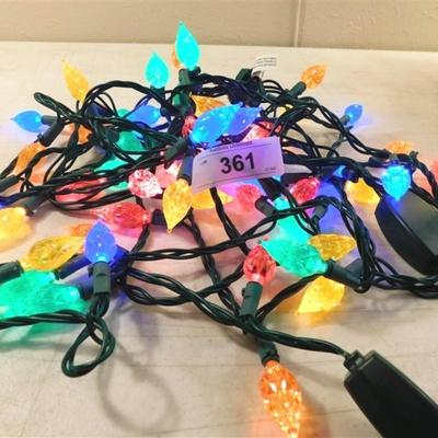6337/361 Sylvania LED C6B Teardrop Lights 60 per Strand ~ No Box