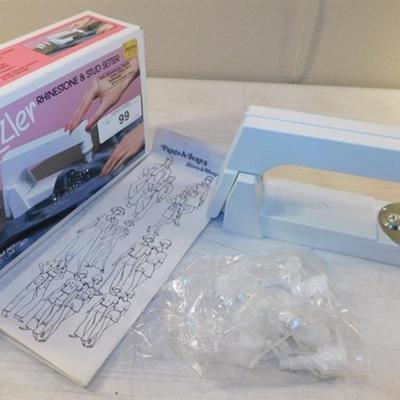 6337/99 Bedazzer Rhinestone and Stud Setter ~ Never Used