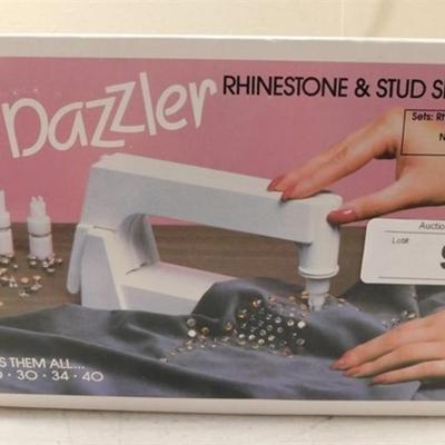 6337/99 Bedazzer Rhinestone and Stud Setter ~ Never Used