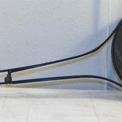 6337/262 Vintage Campfire Cooker ~ 31" x 9" ~ Metal Grate with Wooden Handle