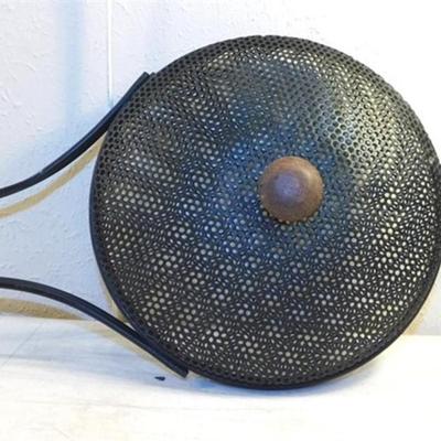 6337/262 Vintage Campfire Cooker ~ 31" x 9" ~ Metal Grate with Wooden Handle