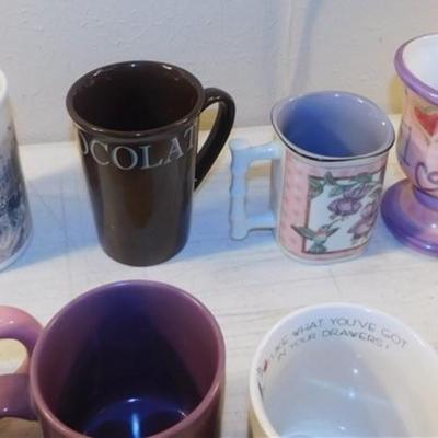 6337/285 Lot of 12 Mugs ~ Miscellaneous Lot