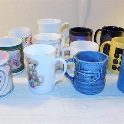 6337/291 Lot of 12 Mugs ~ Miscellaneous Lot