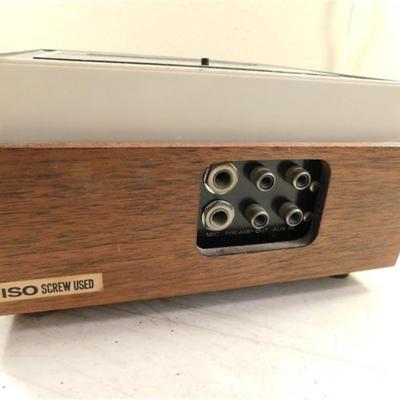6337/164 Realistic 1960 Model SCT-3 Stereo Cassette Deck Component Pro Series ~ Powers up / 3 Cassettes Storage Boxes 1 with Auto Eject