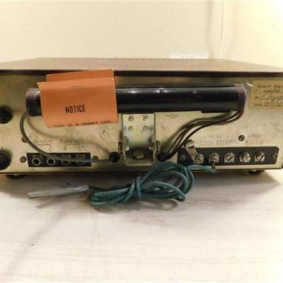 6337/165 Vintage Lafayette Model LA-725 AM/FM Solid State ~ Powers Up