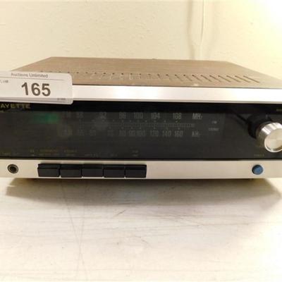 6337/165 Vintage Lafayette Model LA-725 AM/FM Solid State ~ Powers Up