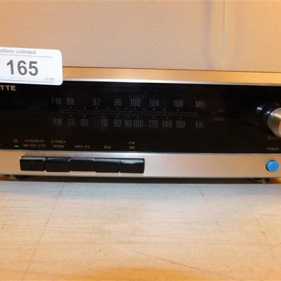 6337/165 Vintage Lafayette Model LA-725 AM/FM Solid State ~ Powers Up