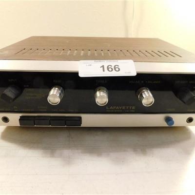 6337/166 Vintage Lafayette Solid State Model -750 Stereo Amplifier ~ Does Not Power Up ( First Time Powered up. May be a Fuse. Second...