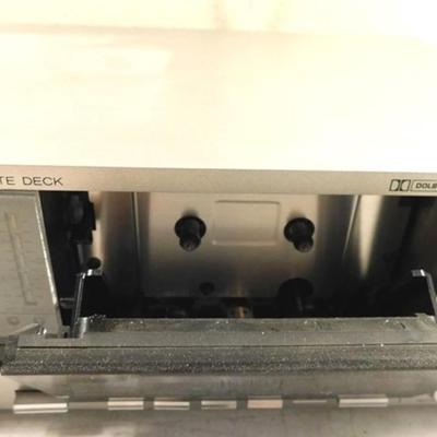 6337/197 Realistic Stereo SCT-90 Stereo Double Cassette Deck ~ Powers Up