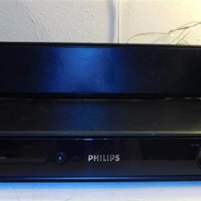 6337/199 Phillips DVD Theater System HT53565D ~ No Remote ~ DVD Player / Subwoofer / 5 Speakers ~ Powers Up