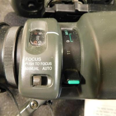 6337/211 Vintage PV-500D Omni Movie Camcorder Battery and Charger in Case