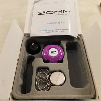 6337/159 Zomm Wireless Leash For Mobile Phone ~ Car Charger Block ~ Missing Wall Charger and Cord