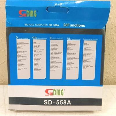 6337/161 Sanding ~ SD ~ 558A ~ Bicycle Computer