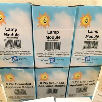 6337/163 Lot of 17 ~ Radio Shack and Powerhouse ~ X10 Lamp Module / X10 Grand Appliance Module / Socket Rocket Screw-In Module