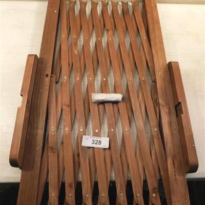 6337/328 NIB Wood Expandable Fence ~ Minor Assembly Required