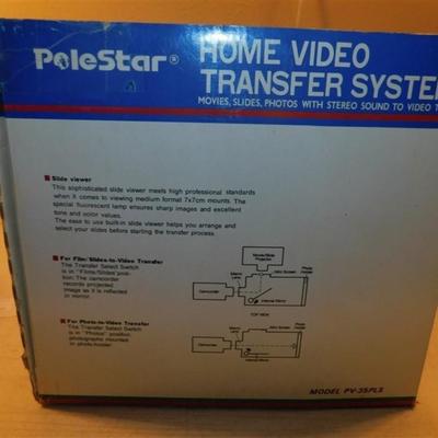 6337/87 Pole Star Home Studio ~ Photo / 8m / Slides ~ Moves to VHS (unopened never used)