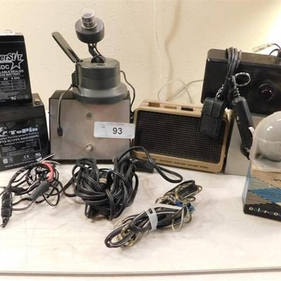 6337/93 Miscellaneous Electronics Found in with Short Wave Radio Office Desk Drawer
