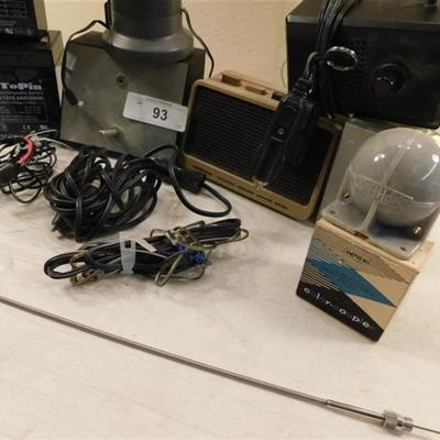 6337/93 Miscellaneous Electronics Found in with Short Wave Radio Office Desk Drawer