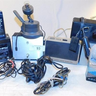 6337/93 Miscellaneous Electronics Found in with Short Wave Radio Office Desk Drawer