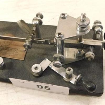 6337/95 Vibro Plex Side to Side Automatic Morse Code Key