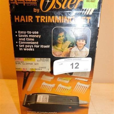 6337/12 Vintage Oster Hair Trimming Kit