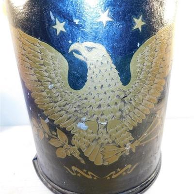6337/212 Antique Borden's Metal Jug / Can ~ Stamped Borden's