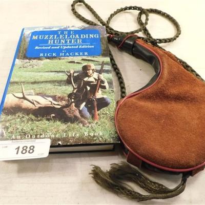 6337/188 Lot of 2 ~ The Muzzle Loading Hunter / Black Powder Bag