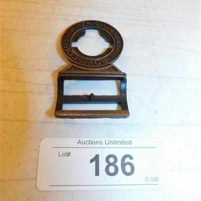 6337/186 Boy Scout Belt Buckle