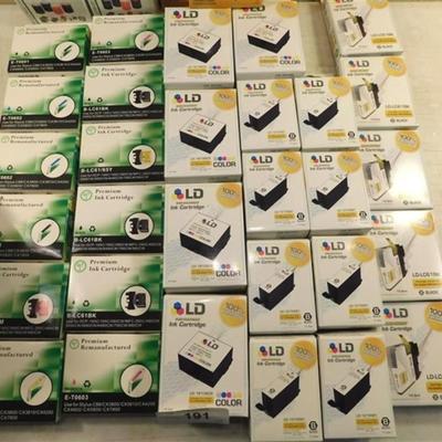 6337/191 Massive Lot of Ink Cartridges and Ink ~ ALL EXPIRED