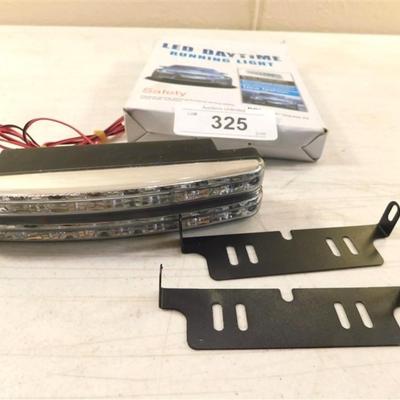 6337/325 Set of LED Daytime Running Lights with Mounting Brackets