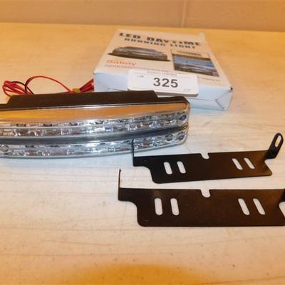6337/325 Set of LED Daytime Running Lights with Mounting Brackets