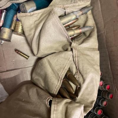 Box of miscellaneous ammunition