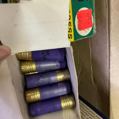 Box of miscellaneous ammunition